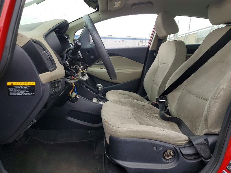2013 Kia VIN KNADM4A32D6262706 COPART salvage auction — VANDALISM, Ca - Salvage Certificate, sold $225 on 2026-07-08 (photo 7)