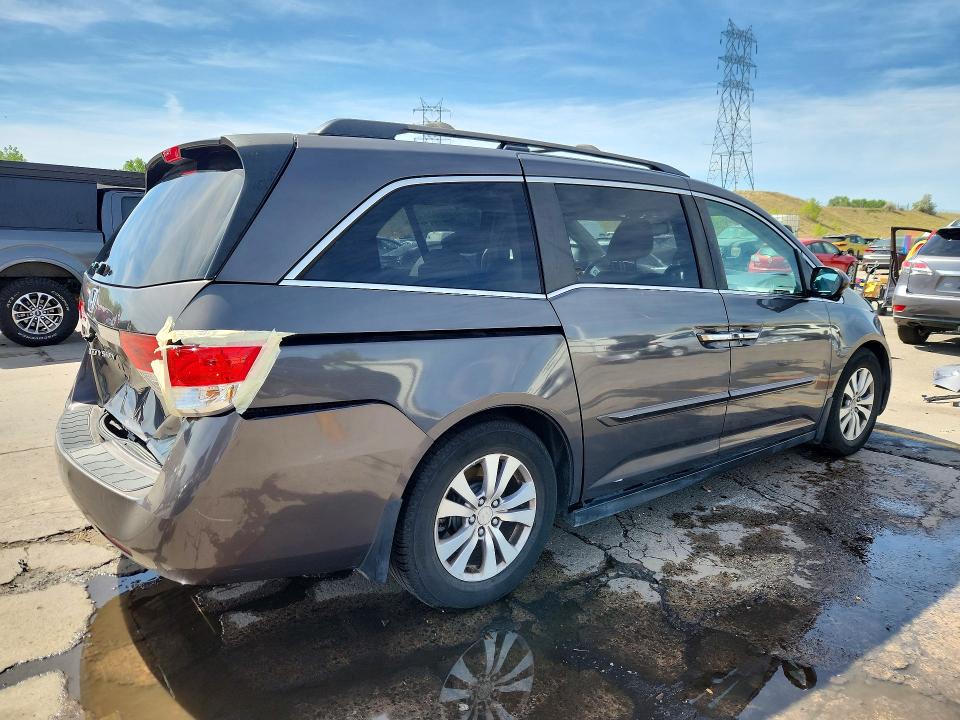 2015 Honda VIN 5FNRL5H67FB051638 COPART salvage auction — REAR END, Salvage Title, sold $2,150 on 2026-07-22 (photo 3)