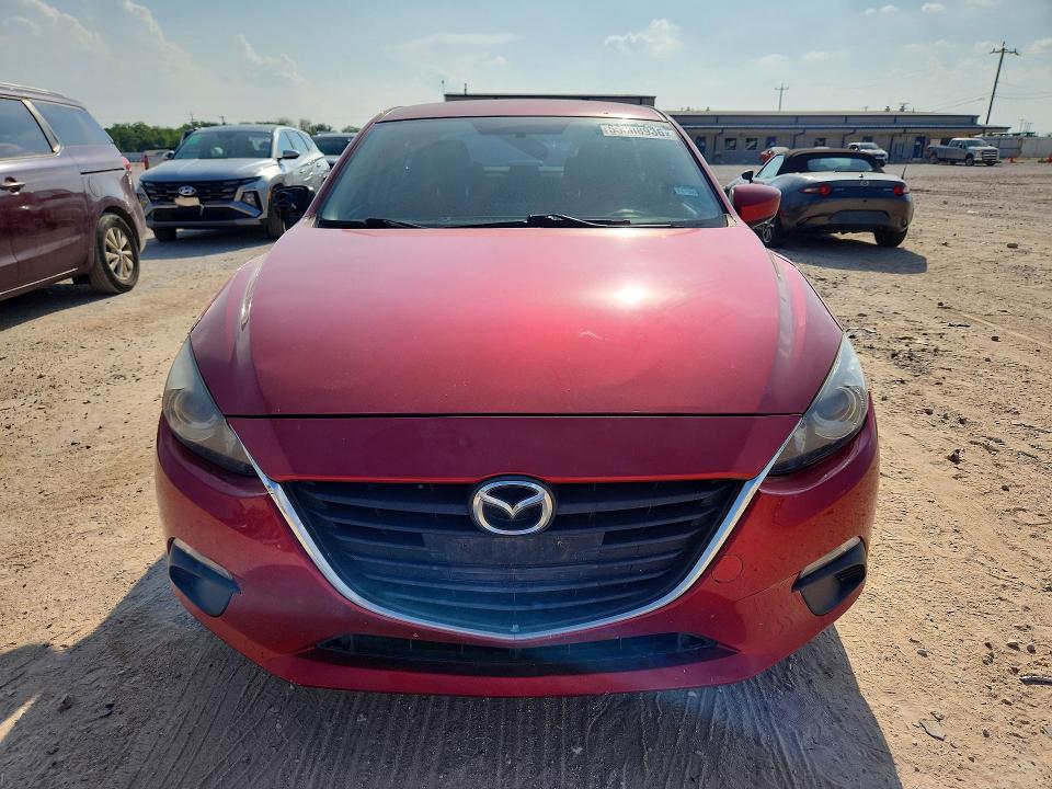 2015 Mazda VIN 3MZBM1U76FM158579 COPART salvage auction — REAR END, TX - SALVAGE VEHICLE TITLE, sold $1,600 on 2026-07-09 (photo 5)