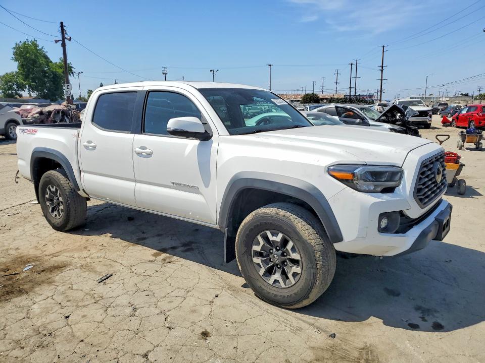 2021 Toyota Tacoma VIN 3TMCZ5AN1MM387431 COPART salvage auction — REAR END, Ca - Salvage Certificate, sold $20,400 on 2026-07-02 (photo 4)
