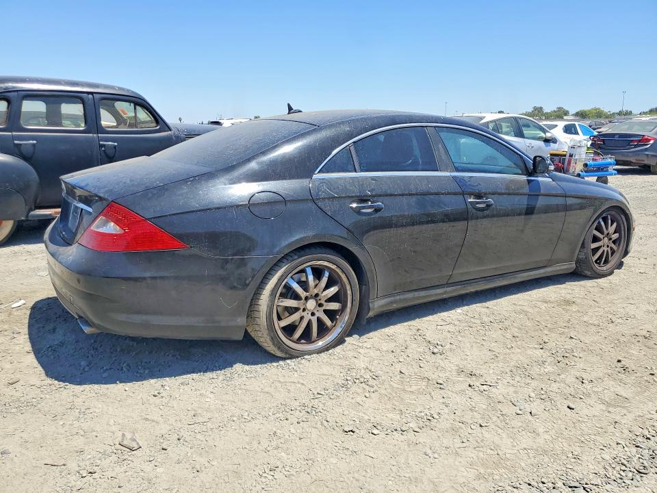 2008 Mercedes-benz Cls-class VIN WDDDJ72XX8A120112 COPART salvage auction — FRONT END, CA - SALVAGE CERTIFICATE, sold $475 on 2026-07-14 (photo 3)