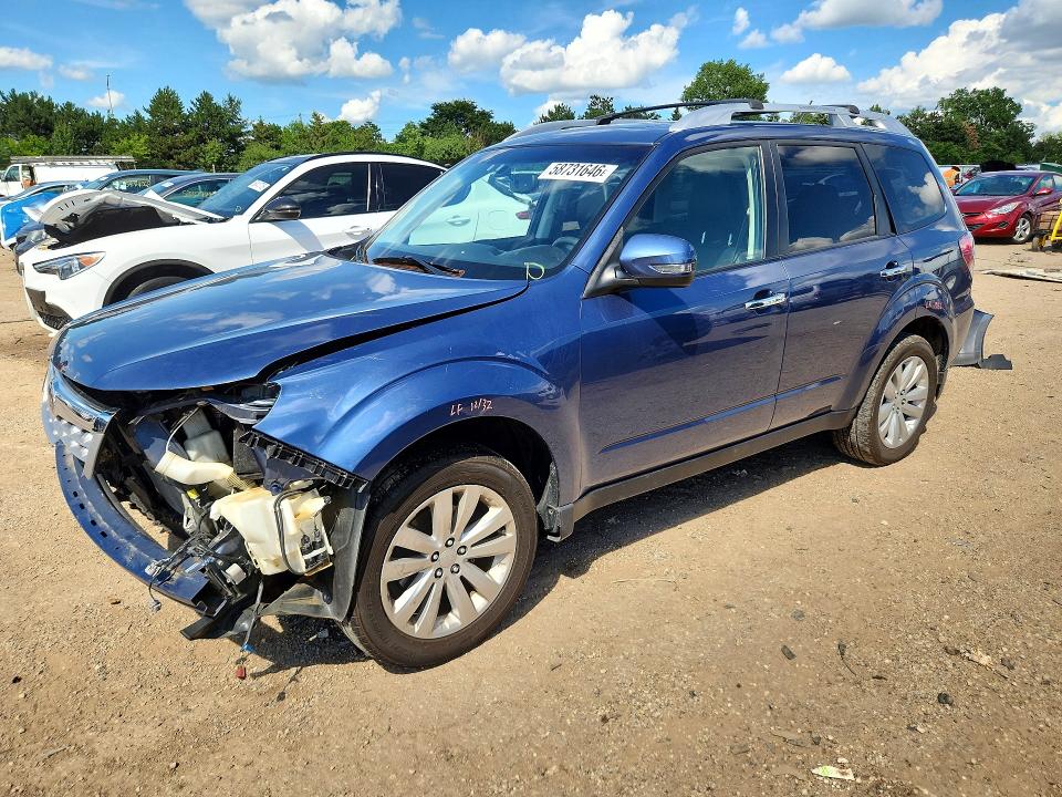 2011 Subaru Forester VIN JF2SHBGC6BH721944 COPART salvage auction — FRONT END, Il - Salvage Certificate, sold $225 on 2026-07-28 (photo 1)