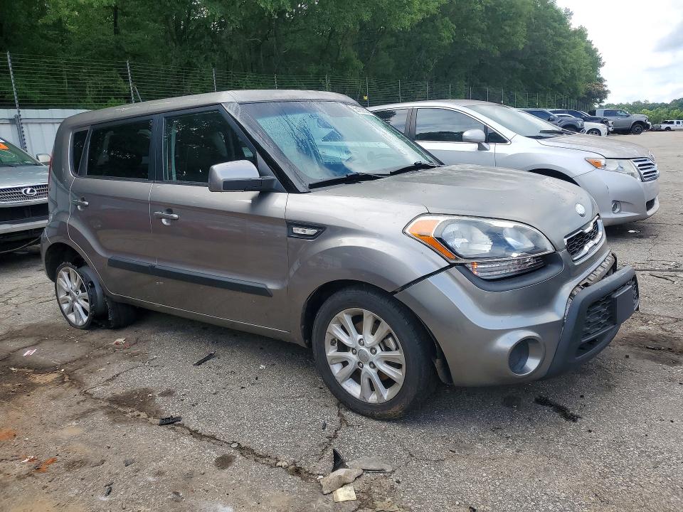 2013 Kia Soul VIN KNDJT2A54D7609607 COPART salvage auction — FRONT END, Ga - Cert Of Title-Salvage, sold $500 on 2026-07-10 (photo 4)
