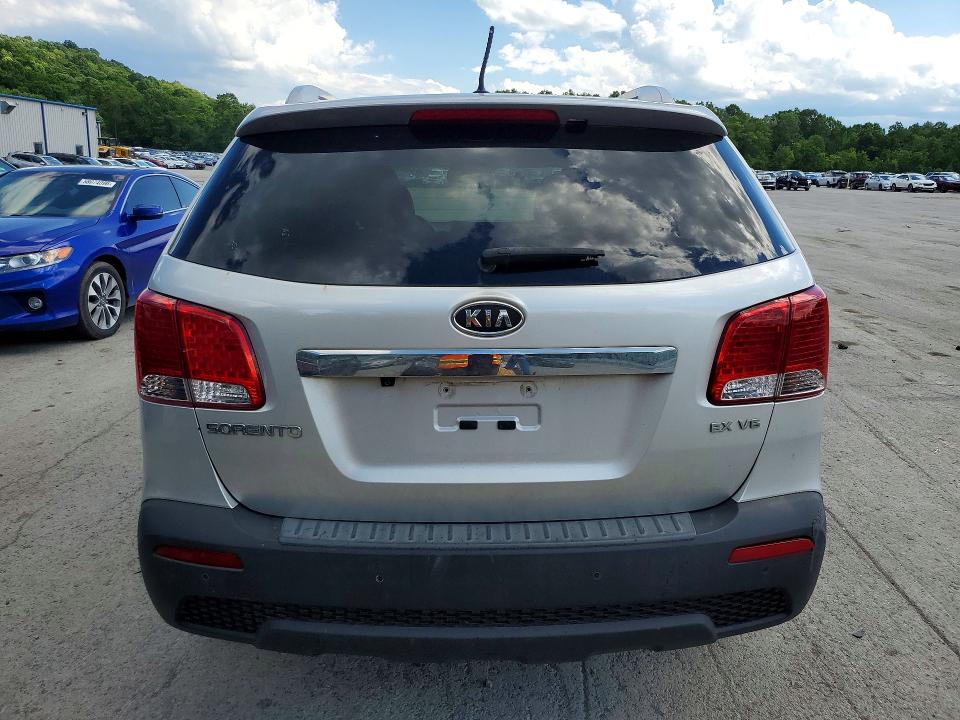 2012 Kia Sorento VIN 5XYKUDA20CG235615 COPART salvage auction — UNDERCARRIAGE, Salvage Title, sold $1,450 on 2026-07-09 (photo 6)