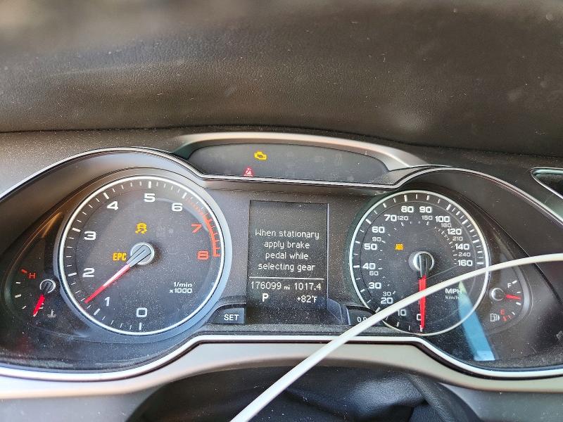 2013 Audi VIN WAUBFAFL1DN004028 COPART salvage auction — FRONT END, Il - Salvage Certificate, sold $450 on 2026-08-04 (photo 9)