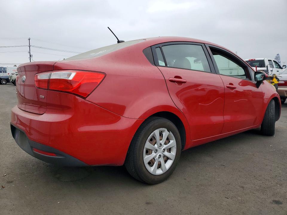 2013 Kia VIN KNADM4A32D6262706 COPART salvage auction — VANDALISM, Ca - Salvage Certificate, sold $225 on 2026-07-08 (photo 3)