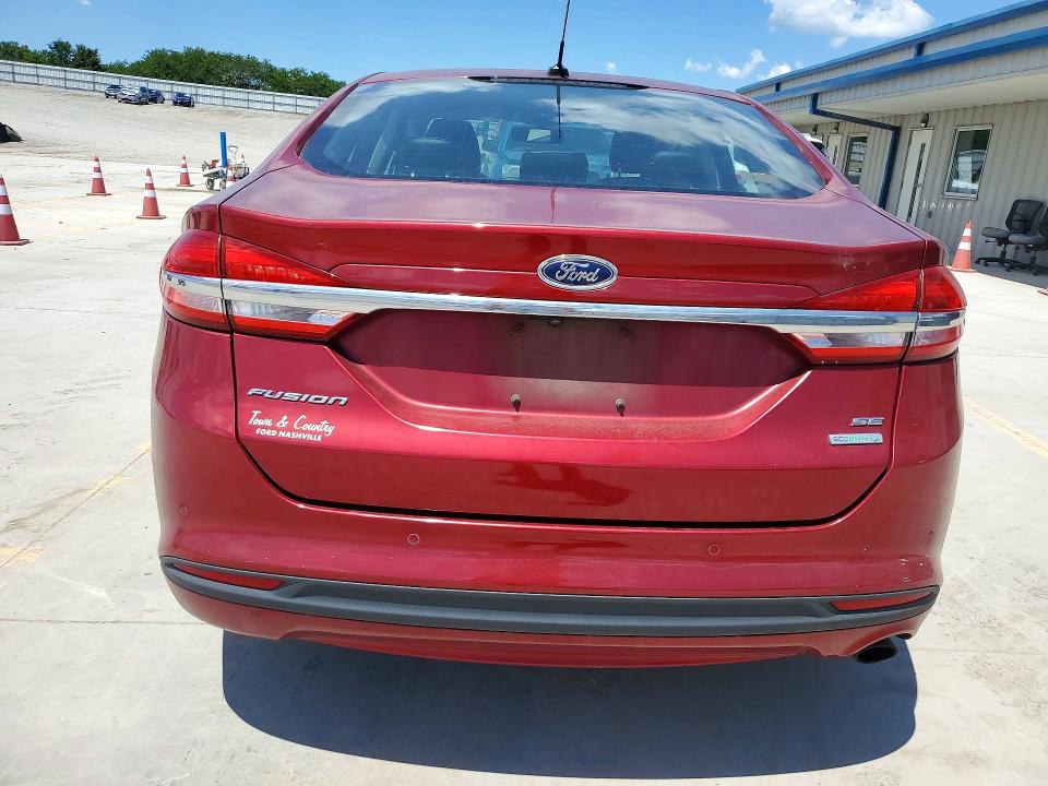 2017 Ford Fusion VIN 3FA6P0HD2HR203972 COPART salvage auction — FRONT END, Ky - Cert Of Title-Salvage, sold $1,850 on 2026-07-09 (photo 6)