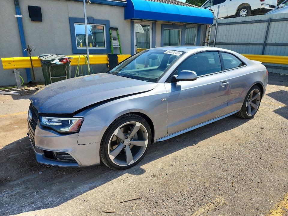 2015 Audi VIN WAUMFAFRXFA027976 COPART salvage auction — FRONT END, Ks - Cert Of Title-Salvage, sold $2,600 on 2026-07-13 (photo 1)