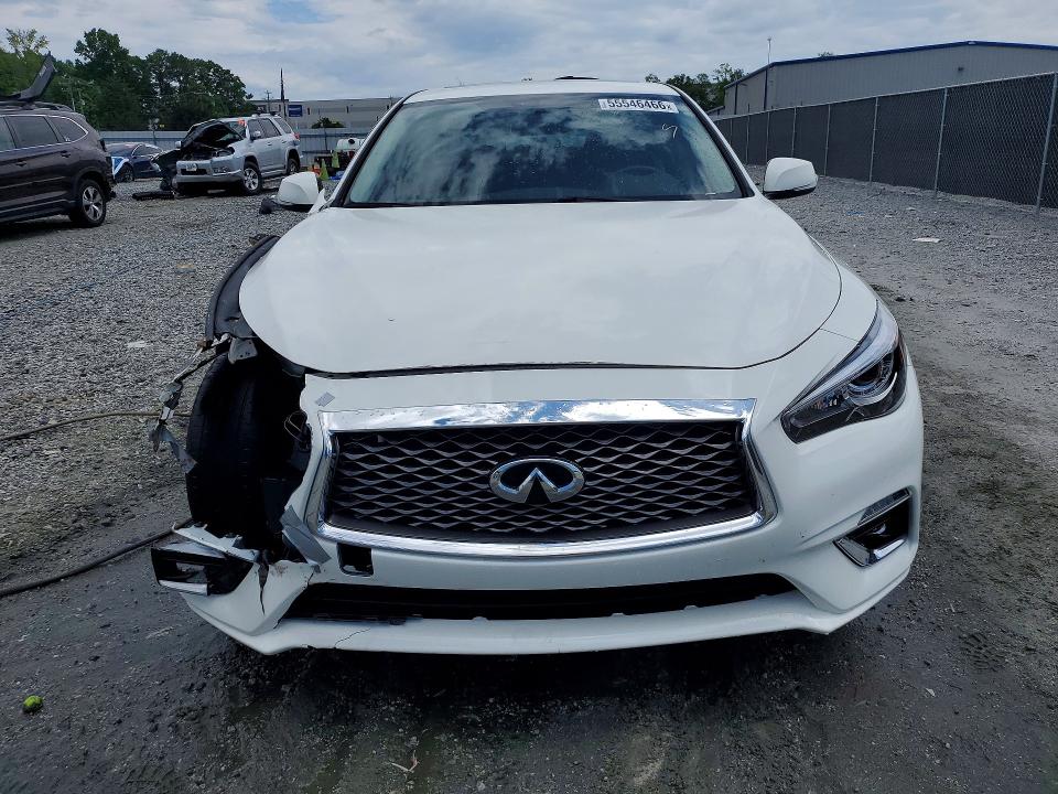 2018 Infiniti VIN JN1EV7AP7JM353795 COPART salvage auction — FRONT END, Sc - Cert Of Title-Salvage, sold $3,250 on 2026-07-13 (photo 5)