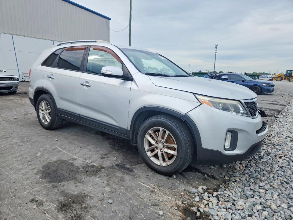 2015 Kia VIN 5XYKT4A64FG631038 COPART salvage auction — FRONT END, Fl - Cert Of Title Slvg Rebuildable, sold $1,300 on 2026-07-20 (photo 4)