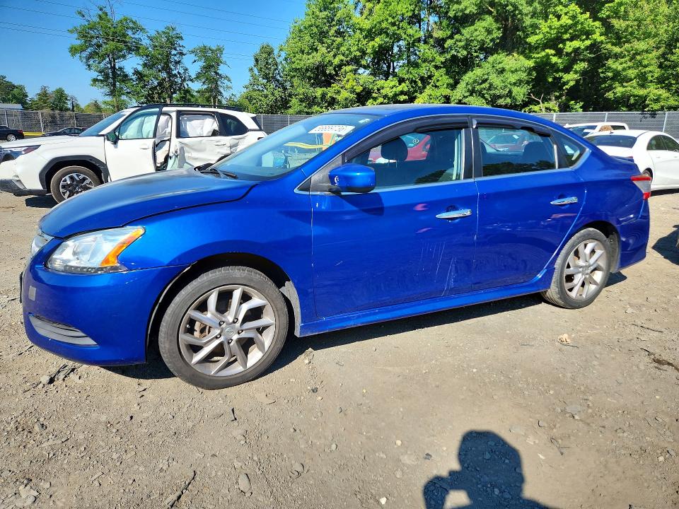 2014 Nissan Sentra VIN 3N1AB7AP7EY322086 COPART salvage auction — MECHANICAL, MD - CERT OF TITLE-REBUILT SALVAGE, sold $400 on 2026-07-02 (photo 1)