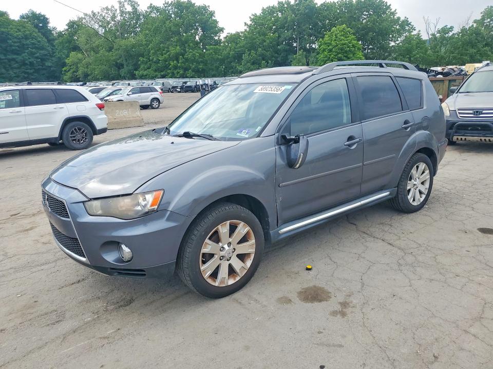 2012 Mitsubishi Outlander VIN JA4JT3AW4CU000445 COPART salvage auction — VANDALISM, Ny - Mv-907A Salvage Certificate, sold $450 on 2026-07-09 (photo 1)