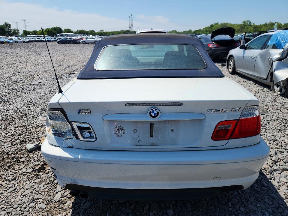 2005 BMW 3er VIN WBABW534X5PL52517 COPART salvage auction — REAR END, Il - Salvage Certificate, sold $1,800 on 2026-07-06 (photo 6)