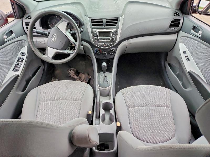 2014 Hyundai Accent VIN KMHCT4AE0EU674067 COPART salvage auction — VANDALISM, Salvage Title, sold $125 on 2026-07-21 (photo 8)