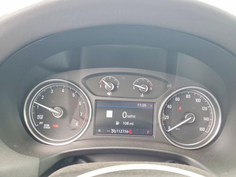 2021 Buick Enclave VIN 5GAEVAKW2MJ162163 COPART salvage auction — FRONT END, Id - Salvage Certificate Of Title, sold $3,900 on 2026-09-01 (photo 9)