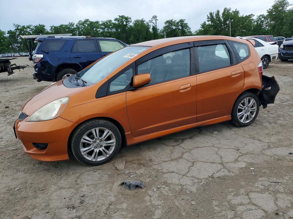 2010 Honda Fit VIN JHMGE8H43AS021497 COPART salvage auction — REAR END, Md - Cert Of Salvage > 75% Damage, sold $900 on 2026-07-28 (photo 1)