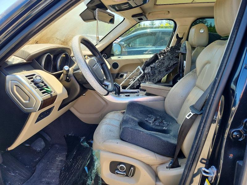 2017 Land rover Range rover sport VIN SALWR2FV9HA686844 COPART salvage auction — ENGINE BURN, On - Permit Irrepairable, sold $1,200 on 2026-07-02 (photo 7)