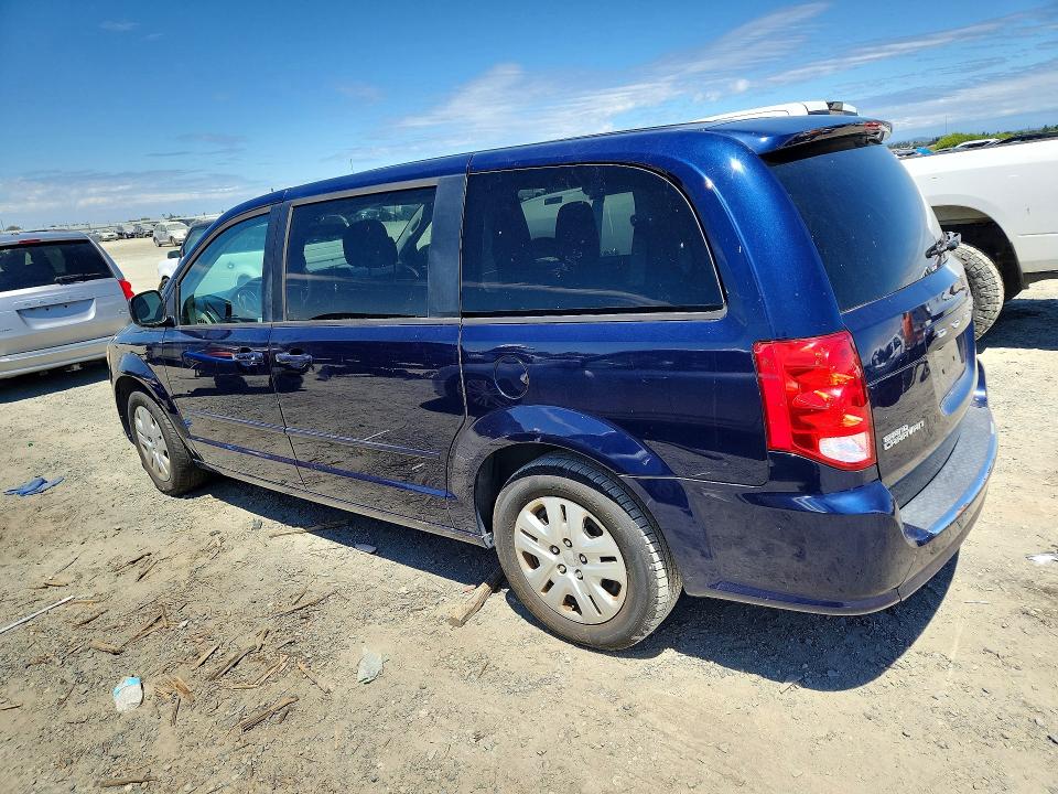 2017 Dodge Caravan VIN 2C4RDGBG1HR637334 COPART salvage auction — MINOR DENT/SCRATCHES, Salvage Title, sold $1,000 on 2026-07-23 (photo 2)
