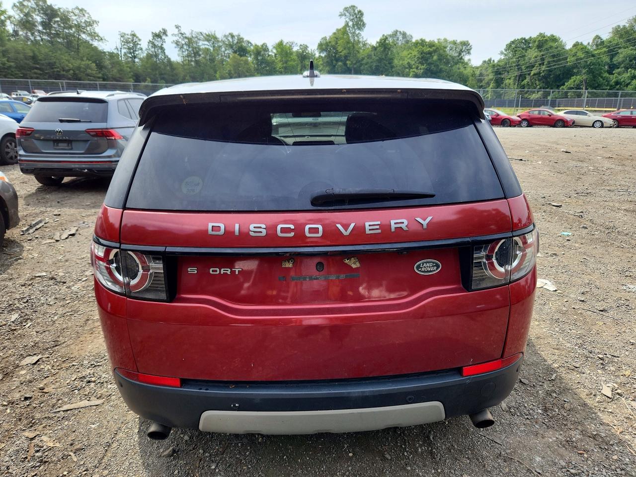 2016 Land Rover Discovery Sport VIN SALCR2BG6GH576608 COPART salvage auction — Undercarriage, MD - CERT OF TITLE-REBUILT SALVAGE, sold $625 on 2026-06-30 (photo 6)