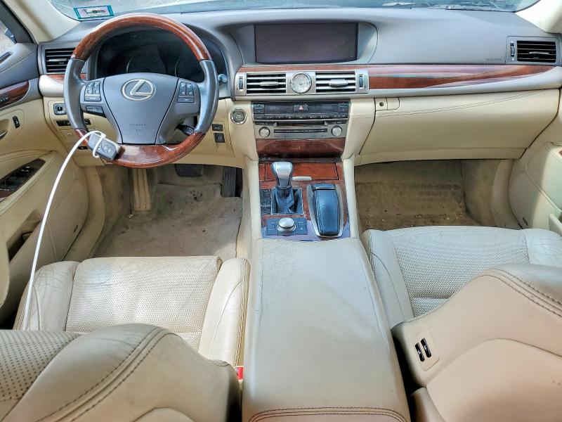2014 Lexus Ls VIN JTHCL5EF5E5021854 COPART salvage auction — FRONT END, Nj - Cert Of Title-Salvage, sold $875 on 2026-07-31 (photo 8)