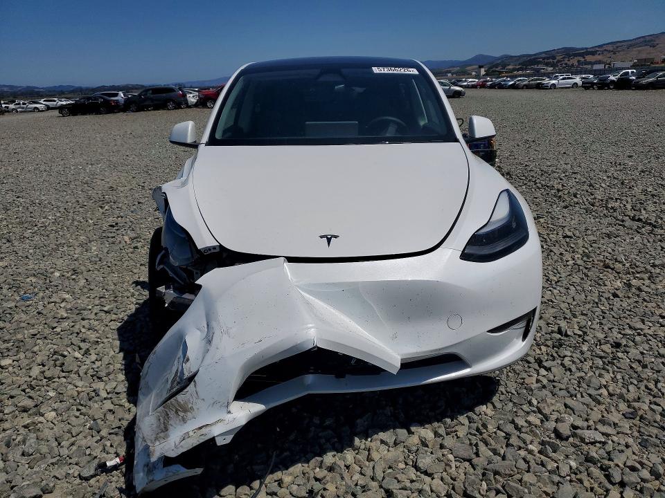 2024 Tesla Model y VIN 7SAYGAEE5RF994669 COPART salvage auction — FRONT END, Ca - Salvage Certificate, sold $13,200 on 2026-07-13 (photo 5)