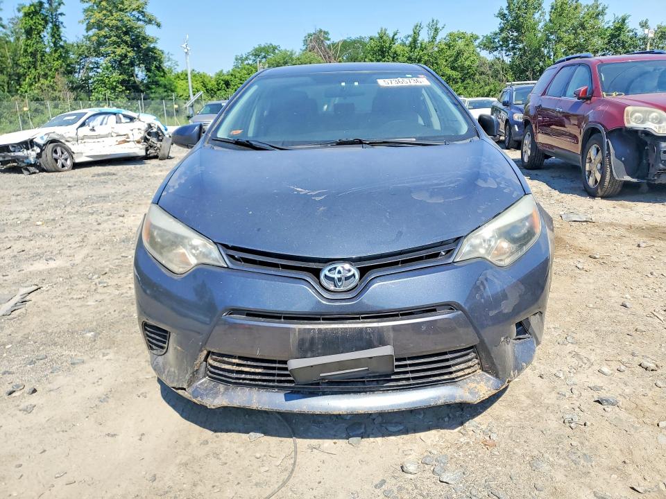 2016 Toyota Corolla VIN 2T1BURHE3GC685757 COPART salvage auction — FRONT END, Md - Cert Of Salvage > 75% Damage, sold $3,150 on 2026-07-02 (photo 5)
