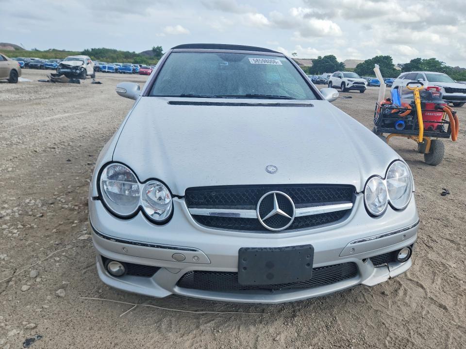 2007 Mercedes-benz Clk-class VIN WDBTK77G17T076904 COPART salvage auction — WATER/FLOOD, FL - CERT OF TITLE-SLVG REBLD FLOOD, sold $650 on 2026-07-23 (photo 5)