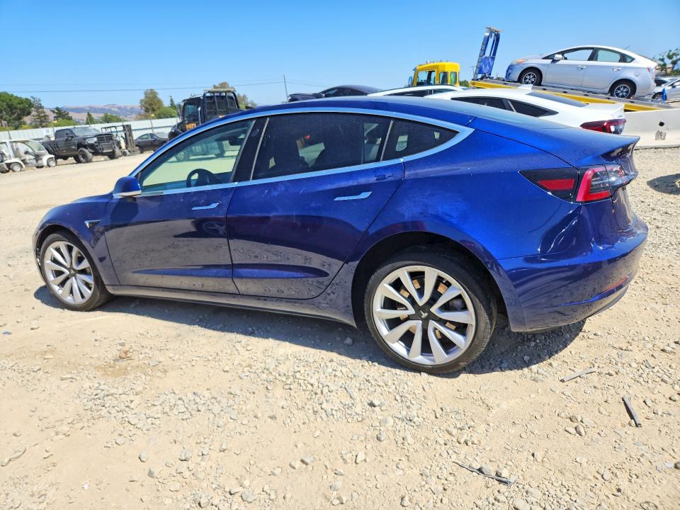 2017 Tesla Model 3 VIN 5YJ3E1EA2HF001976 COPART salvage auction — FRONT END, CA - SALVAGE CERTIFICATE, sold $4,100 on 2026-07-14 (photo 2)