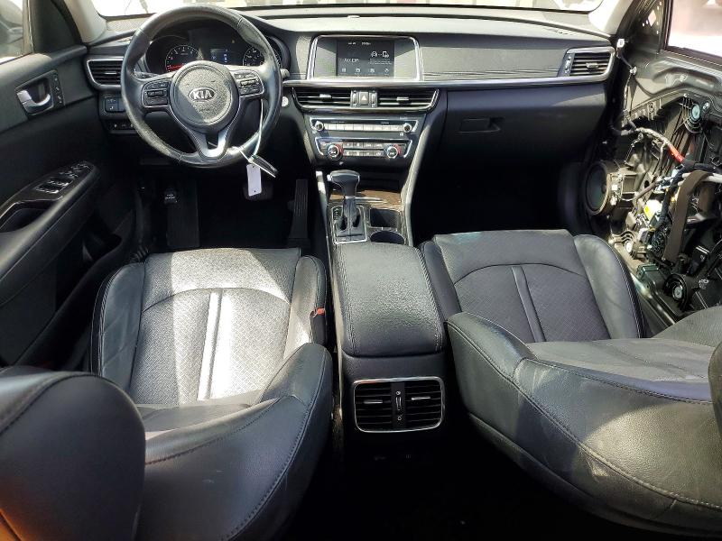 2018 Kia Optima VIN 5XXGU4L37JG272075 COPART salvage auction — FRONT END, Salvage Title, sold $125 on 2026-07-21 (photo 8)