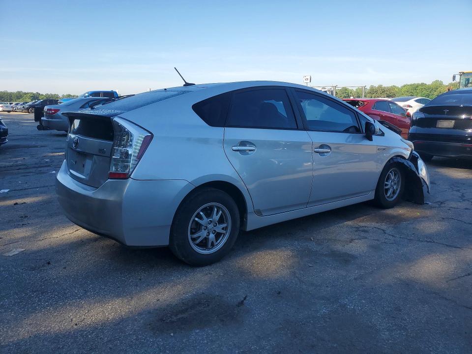 2010 Toyota Prius VIN JTDKN3DUXA0133410 COPART salvage auction — FRONT END, GA - CERT OF TITLE-SALVAGE, sold $1,650 on 2026-07-10 (photo 3)