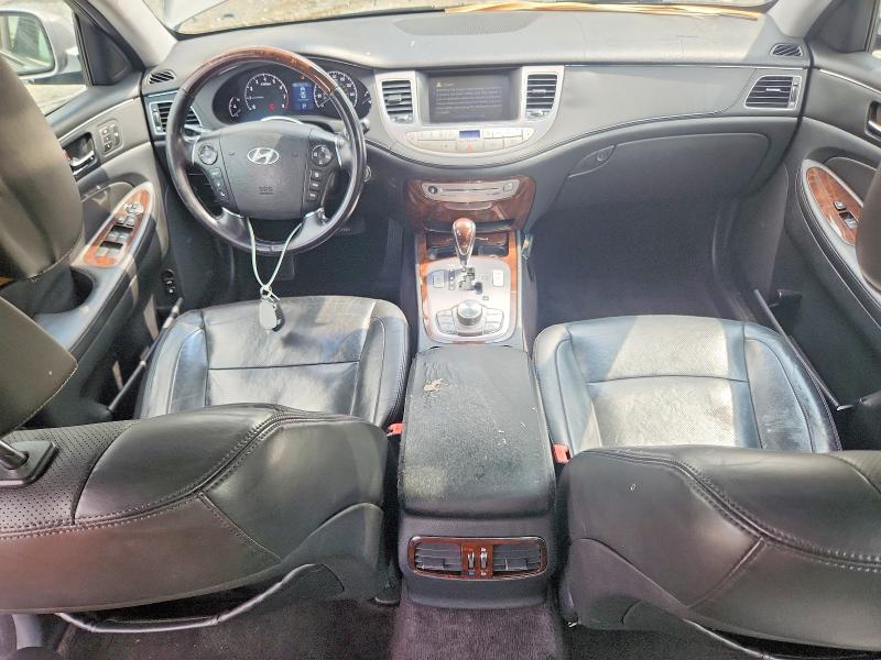 2011 Hyundai Genesis VIN KMHGC4DF0BU133019 COPART salvage auction — REAR END, MD - CERT OF SALVAGE > 75% DAMAGE (P), sold $375 on 2026-07-17 (photo 8)