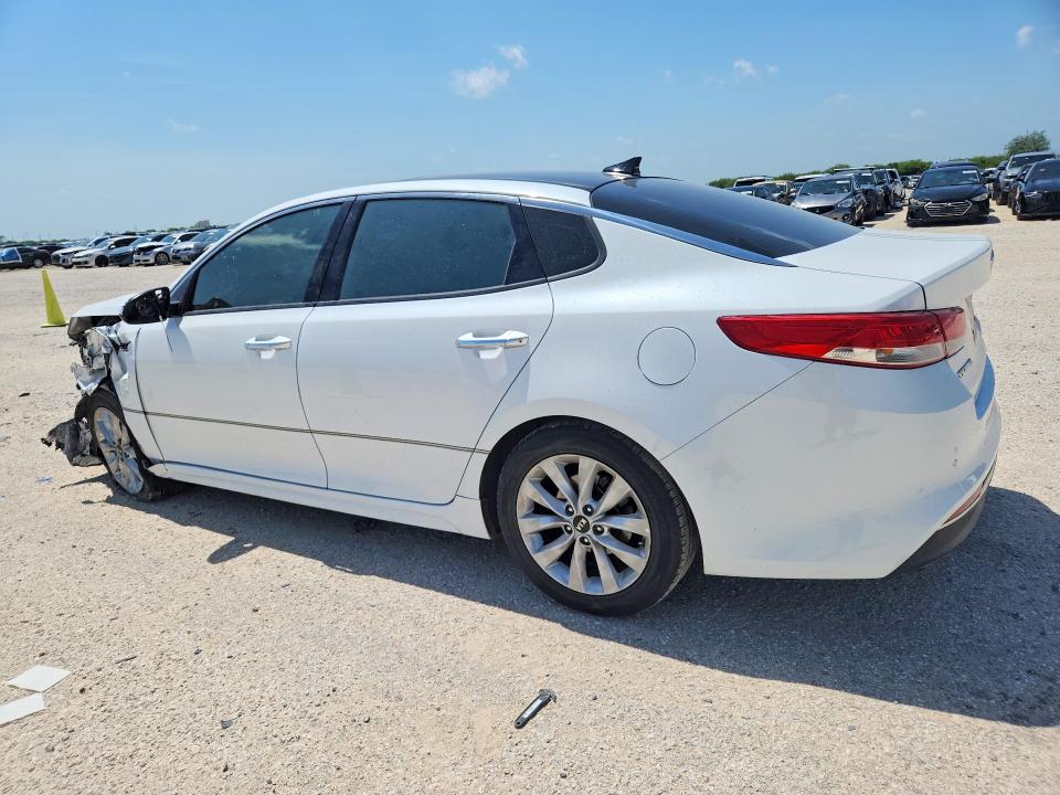 2018 Kia Optima VIN 5XXGU4L31JG204368 COPART salvage auction — FRONT END, TX - SALVAGE VEHICLE TITLE (P), sold $150 on 2026-07-23 (photo 2)