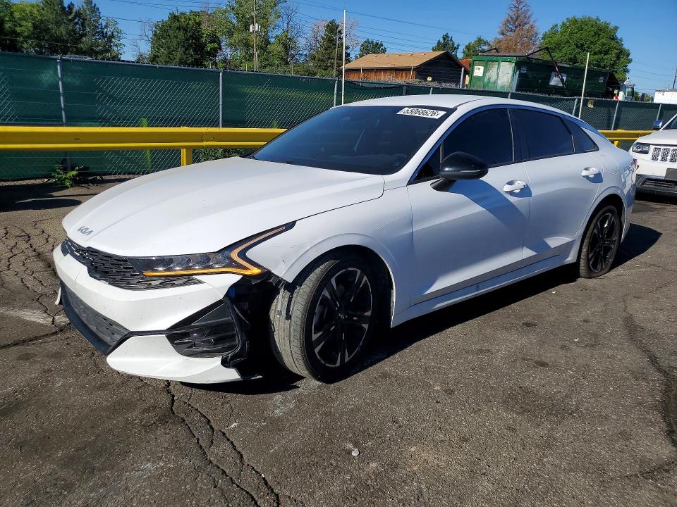 2022 Kia K5 VIN 5XXG64J22NG141548 COPART salvage auction — FRONT END, CO - PUBLIC - SALVAGE TITLE (P), sold $5,200 on 2026-07-02 (photo 1)