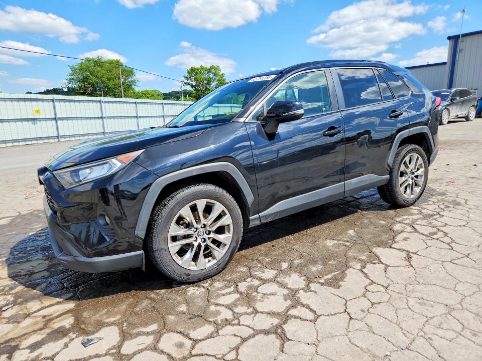 2019 Toyota Rav 4 VIN JTMA1RFV4KD516463 COPART salvage auction — SIDE, Tn - Salvage Certificate, sold $8,400 on 2026-07-27 (photo 1)