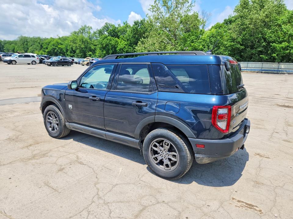 2022 Ford Bronco VIN 3FMCR9B65NRD91559 COPART salvage auction — HAIL, Pa - Certificate Of Salvage, sold $10,600 on 2026-07-02 (photo 2)