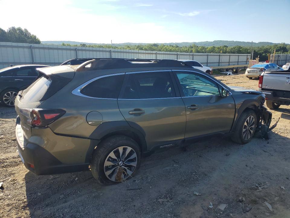 2024 Subaru Outback VIN 4S4BTANCXR3155543 COPART salvage auction — ROLLOVER, Va - Cert Of Title - Salvage, sold $3,600 on 2026-07-06 (photo 3)
