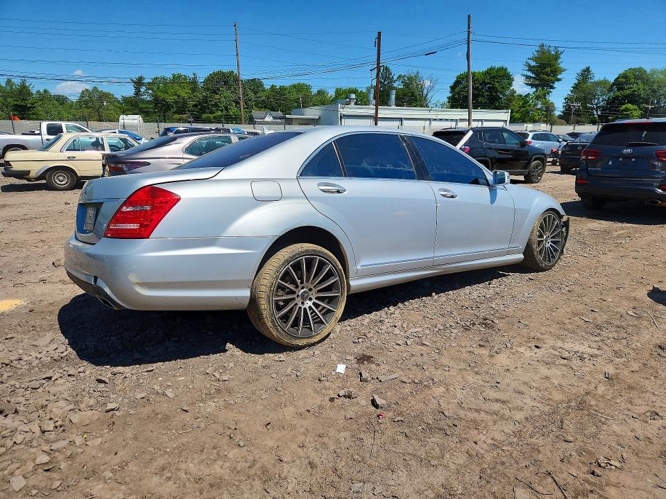 2011 Mercedes-benz S-klasse VIN WDDNG7BB9BA368916 COPART salvage auction — FRONT END, Pa - Certificate Of Salvage, sold $1,050 on 2026-08-17 (photo 3)