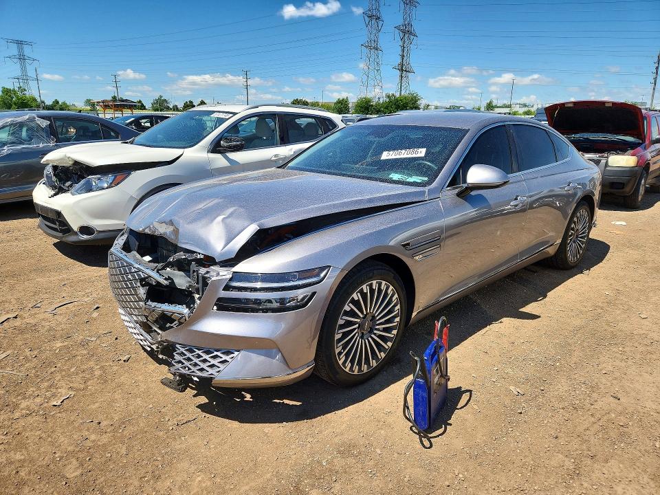 2024 Genesis G80 VIN KMTGE4S17RU008486 — COPART salvage auction photo