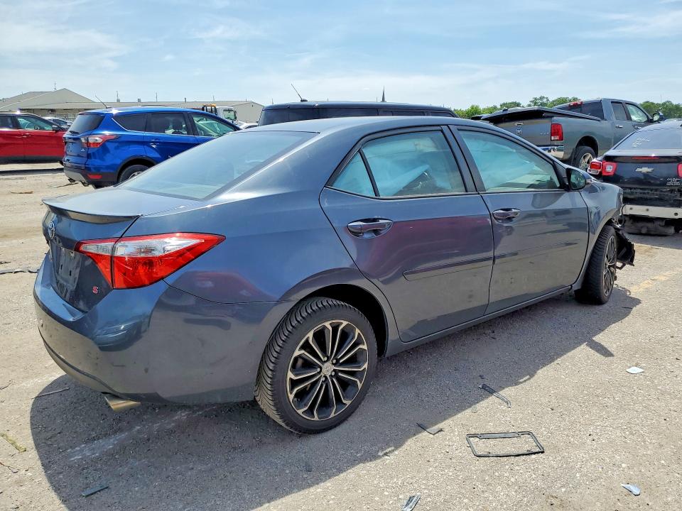 2014 Toyota Corolla VIN 5YFBURHE3EP082370 COPART salvage auction — FRONT END, Il - Salvage Certificate, sold $275 on 2026-07-27 (photo 3)