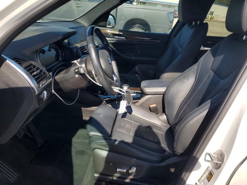 2019 BMW X3 VIN 5UXTR7C55KLF37727 COPART salvage auction — FRONT END, Ca - Certificate Of Title, sold $9,800 on 2026-07-21 (photo 7)
