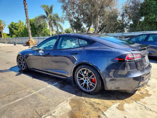 2023 Tesla Model s VIN 5YJSA1E69PF527362 COPART salvage auction — SIDE, CA - SALVAGE CERTIFICATE, sold $20,200 on 2026-09-22 (photo 2)