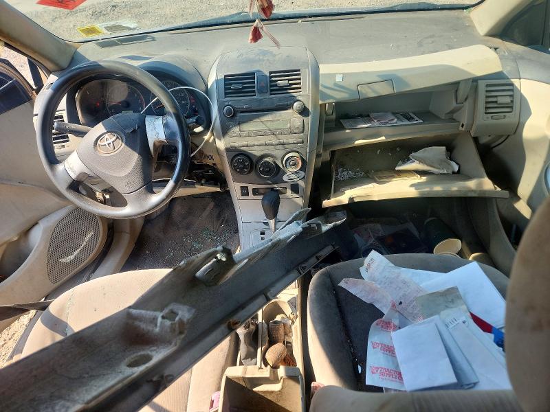 2011 Toyota Corolla VIN JTDBU4EE4B9169641 COPART salvage auction — SIDE, NY - MV-907A SALVAGE CERTIFICATE, sold $575 on 2026-07-06 (photo 8)