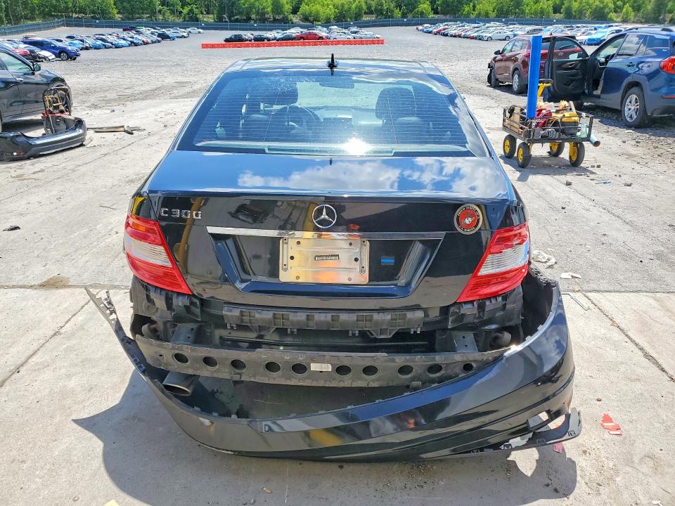 2008 Mercedes-benz C class VIN WDDGF54X98R013313 COPART salvage auction — ROLLOVER, PA - CERTIFICATE OF SALVAGE, sold $400 on 2026-07-15 (photo 6)