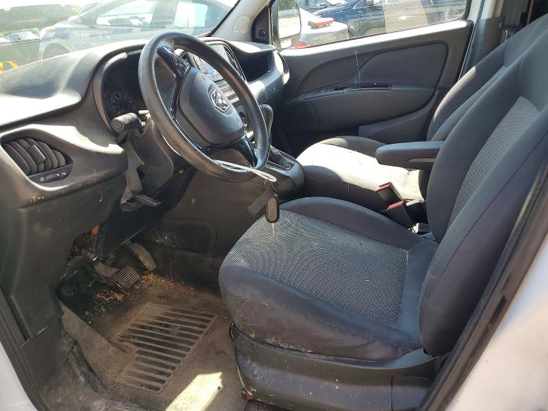 2016 Ram Promaster city VIN ZFBERFATXG6B34017 COPART salvage auction — FRONT END, PA - CERTIFICATE OF SALVAGE, sold $2,100 on 2026-08-05 (photo 7)