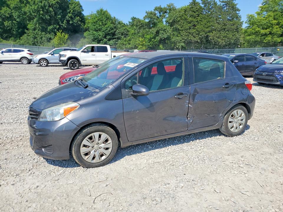 2013 Toyota Yaris VIN JTDKTUD3XDD562806 COPART salvage auction — SIDE, Tn - Salvage Certificate, sold $1,800 on 2026-07-28 (photo 1)