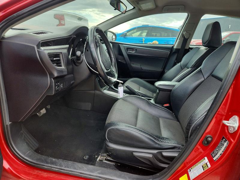 2015 Toyota Corolla VIN 5YFBURHE8FP280525 COPART salvage auction — FRONT END, UT - SALVAGE CERTIFICATE, sold $2,100 on 2026-07-02 (photo 7)