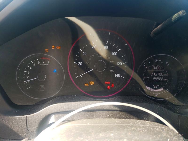 2017 Honda Hr-v VIN 3CZRU5H50HM718661 COPART salvage auction — REAR END, La - Cert Of Title-Salvage, sold $3,000 on 2026-07-02 (photo 9)