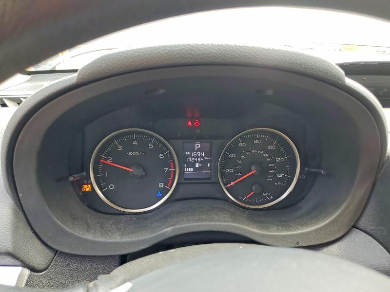 2016 Subaru Impreza VIN JF1GPAA62G8201385 COPART salvage auction — FRONT END, Ny - Mv-907A Salvage Certificate, sold $325 on 2026-07-16 (photo 9)