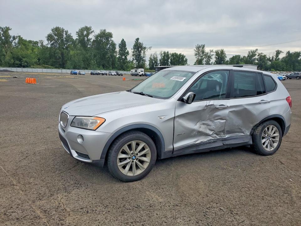 2013 BMW X3 VIN 5UXWX9C58D0A23146 COPART salvage auction — SIDE, Or - Salvage Title Certificate, sold $1,100 on 2026-07-20 (photo 1)