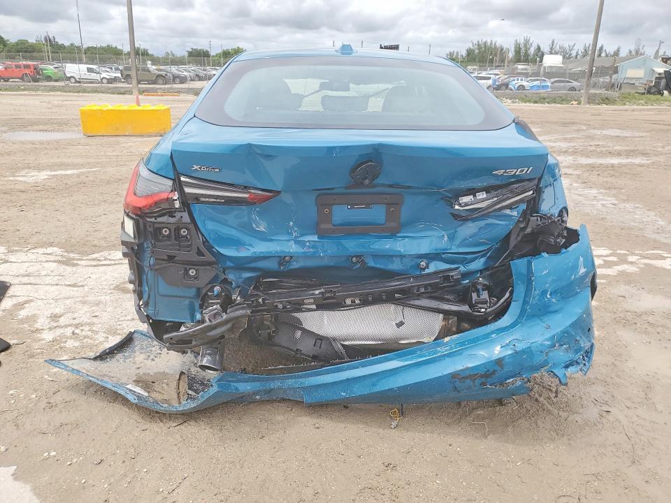 2025 BMW 4er VIN WBA33FB01SFU86867 COPART salvage auction — REAR END, Fl - Certificate Of Destruction, sold $24,000 on 2026-07-16 (photo 6)